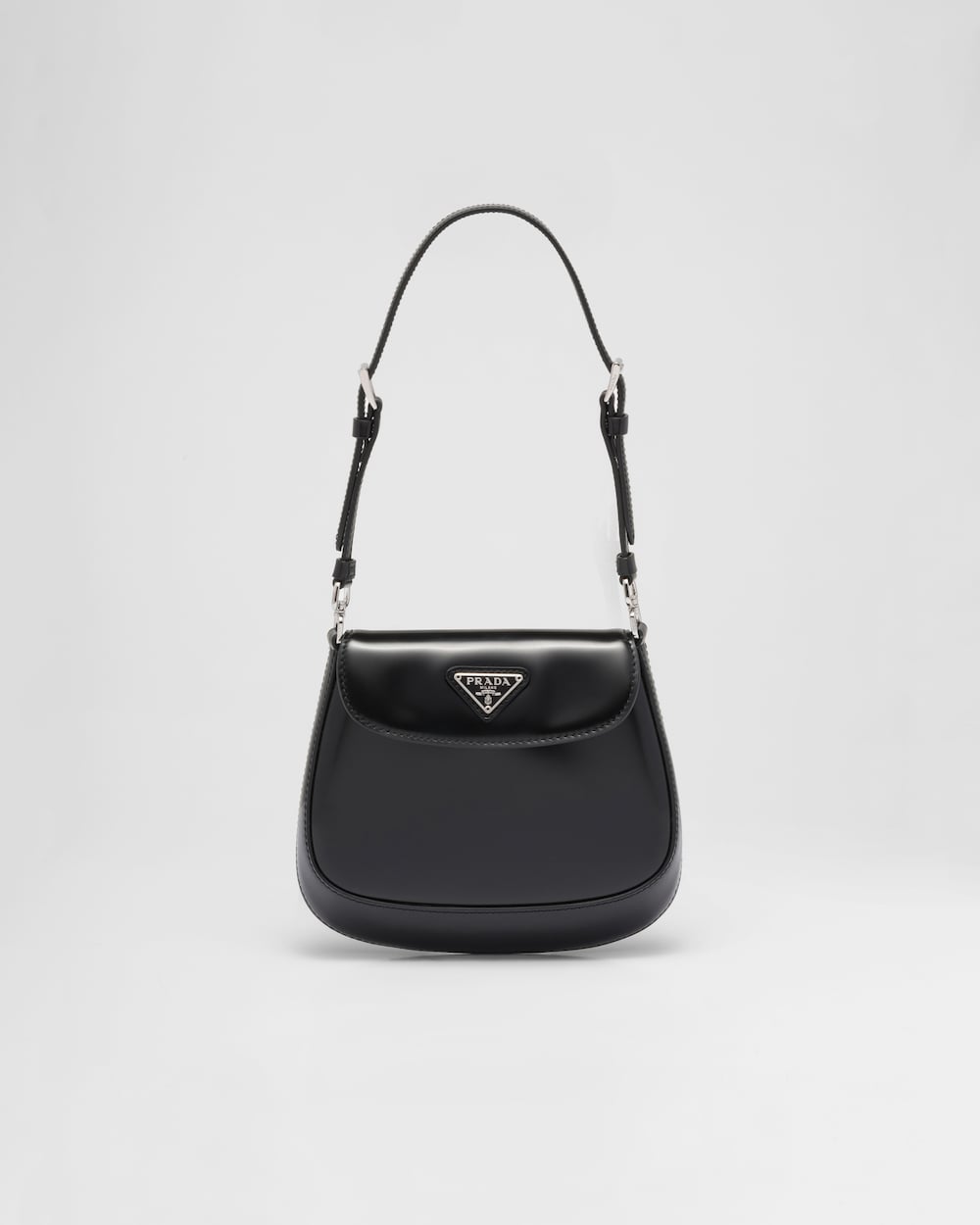 Prada Cleo Brushed Leather Mini Bag - Image 1